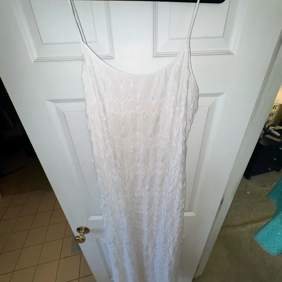 Lilly Pulitzer White Lace Maxi Dress - Picture 1 of 3